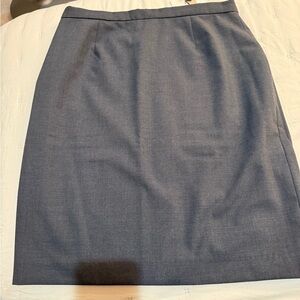 Of/Mercer Franklin Gray Wool Skirt Size 6 NWT